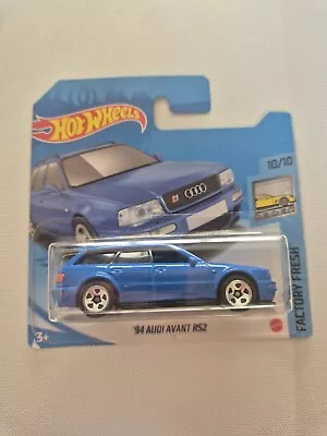 Buy Audi RS2 Blue Hot Wheels Car Short Card  • 7.49£