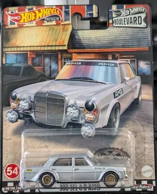 Buy Hot Wheels Boulevard Mercedes Benz 300 SEL 6.8 AMG #54 Real Riders Premium  • 37.99£