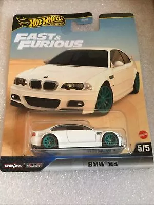 Buy Hotwheels Bmw M3 Premium Fast And Furious Real Riders • 10.50£