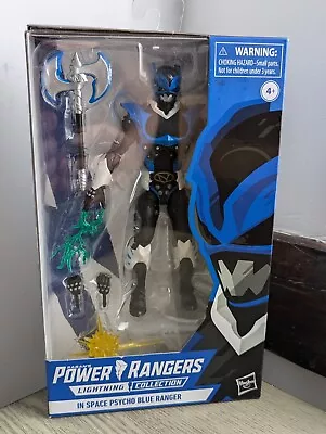 Buy NEW Power Rangers Lightning Collection - In Space Psycho Blue Ranger Boxed • 20£
