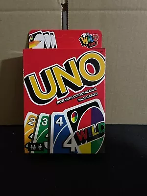 Buy Mattel Wild UNO Card Game 112 Cards Family Children Friends Party Gift XMas UK • 3.84£