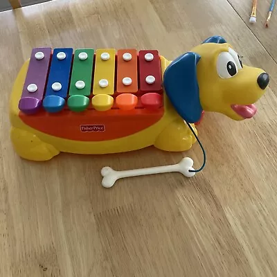 Buy Fisher Price Xylophone. Yellow Dog   • 7.50£