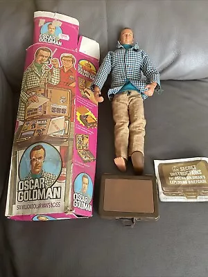 Buy Vintage Denys Fisher1973 Oscar Goldman Action Figure The Six Million Dollar Man • 36£