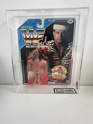 Buy 1991 WWF Hasbro Super Fly Jimmy Snuka GIG  Card MOC UKG75 • 67£