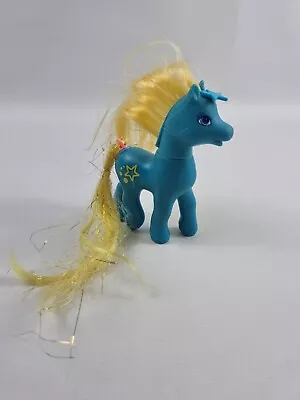 Buy RARE 1997 Vintage  My Little Pony Night Toy Blue Yellow Hair • 9.90£