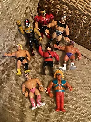 Buy Vintage WRESTLING WWF WWE ACTION FIGURE JOB LOT BUNDLE Titan Sports Hasbro 90’s • 79.99£