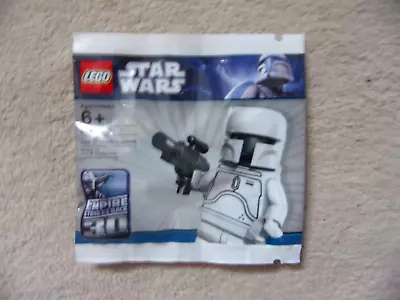 Buy Star Wars Lego White Boba Fett Mini Figure Rare Polybag 2853835 NEW SEALED 2010 • 249.99£