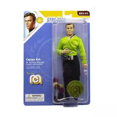 Buy Mego Star Trek Capt. Kirk Green Shirt 8 Inch Action Figure • 17.99£
