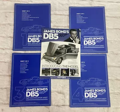 Buy Eaglemoss James Bond Aston Martin DB5 Part Paperwork Selection • 39.99£