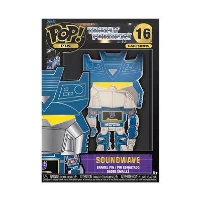 Buy Transformers: Soundwave Funko Pop! Pin • 10.99£