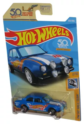 Buy Hot Wheels HW 50 Race Team (2017) Blue '70 Ford Escort RS1600 Toy Car 335/365 • 11.64£