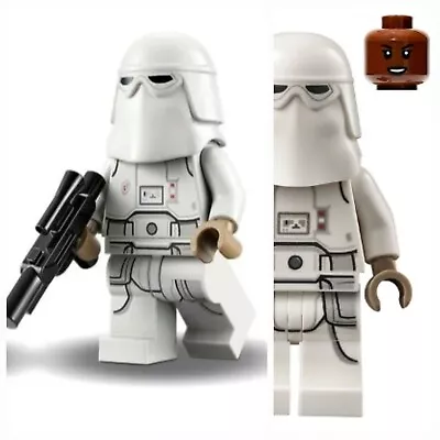 Buy Lego 75313 Star Wars Snowtrooper Female Reddish Brown Head • 0.99£