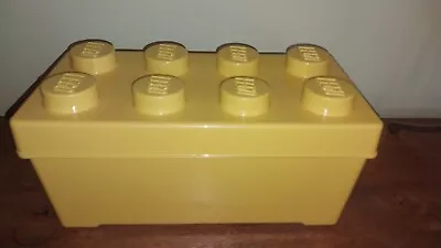 Buy Duplo Yellow Storage Brick 8 Pin 14 X 7 X 7 Inches • 11£