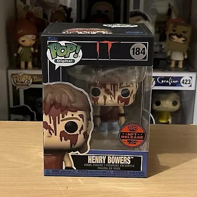 Buy Funko Pop Digital Henry Bowers IT #184 1800 Pieces Limited Edition • 84.99£
