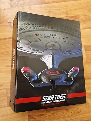 Buy Eaglemoss Build Your Own Uss Enterprise Star Trek Ship Exclusive Binder Folder • 14.99£