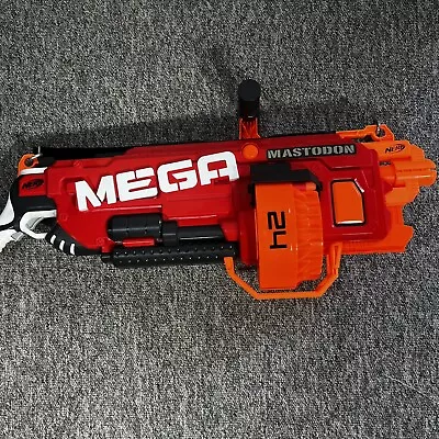 Buy NERF N-Strike Mega Mastodon Blaster - B8086EU40 With Box Has 10 Bullets • 26£