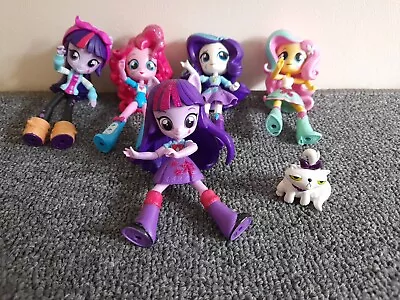 Buy 5 X My Little Pony Equestria Girls Minis And A Cat Figure. See Full Description. • 12£