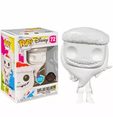 Buy POP! Disney 72 Santa Jack Skellington DIY Special Edition • 8.27£