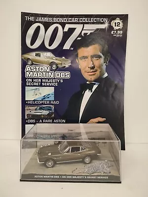 Buy Eaglemoss James Bond Collection 007 #12 Aston Martin DBS Her Majesty's Service • 13.99£