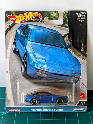 Buy 2023 Hot Wheels Premium '89 Porsche 944 Turbo Canyon Warriors #3/5 • 10.99£