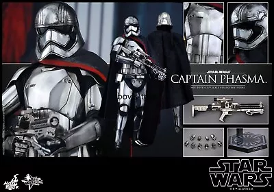 Buy New Hot Toys MMS328 Star Wars:The Force Awakens Captain Phasma 1/6 Figure • 219.99£