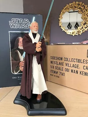 Buy Obi Wan Kenobi, Star Wars, Sideshow Collectibles 1/4 Premium Format #1465 • 379.37£