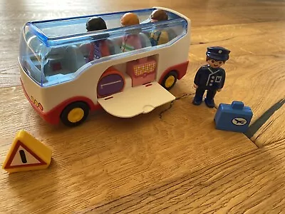 Buy Playmobil 123 Airport Shuttle Bus No. 6773 Complete. • 1£