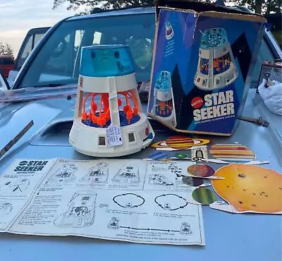 Buy Vtg Mattel Toy Major Mason Star Seeker Station Vehicle Space Astronaut Orig Box! • 155.28£