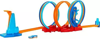 Buy Hot Wheels Ultra Hots Looping Crazy Box With 3 Loopings And 1 Car (1:64 Scale) • 34.99£