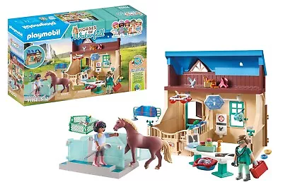 Buy PLAYMOBIL 71352 Horses Of Waterfall - Riding Therapy And Veterinary Practice • 69.99£