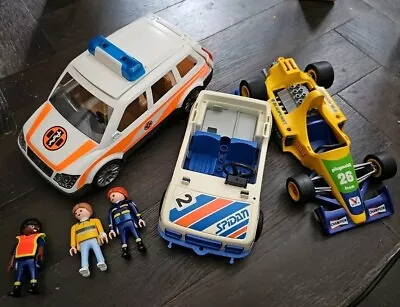 Buy Playmobile F1 Ambulance Rally Vehicles • 15£