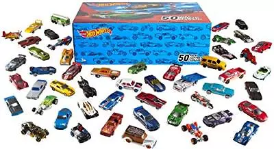 Buy Hot Wheels 50-Car Pack Of 1:64 Scale Vehicles Individually Packaged, Gift For • 115.99£