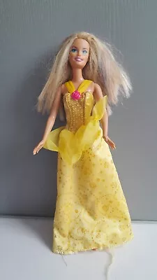 Buy Barbie 1999 Mattel 12inch Doll In Yellow Gown Dress Read Discription • 7.99£
