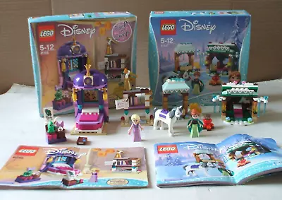 Buy Lego Disney Princess Rapunzel's Castle Bedroom 41156 Anna's Snow Adventure 41147 • 18.95£