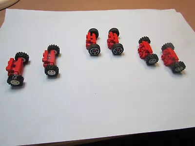 Buy 6 Genuine Lego Wheels With Axles With Shock Absorber Springs  Car Vehicle Parts • 1.25£