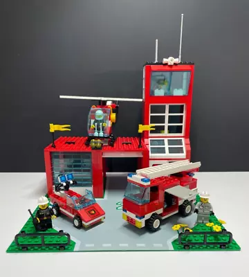 Buy LEGO Flame Fighter Fire Station 6571 - Complete With Instructions • 60£