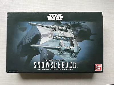 Buy 1/48 Bandai Star Wars Snowspeeder 0196692 Plastic Model Kit • 19.99£