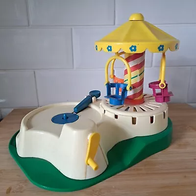 Buy Vintage Fisher Price Carousel Roundabout Swing No Records Retro Nostalgic Toy • 7.49£