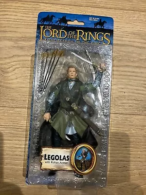 Buy Legolas Lord Of The Rings The Two Towers With Rohan Armor Action Figure Toybiz • 34£