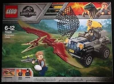 Buy LEGO Jurassic World PTERANODON CHASE Set 75926 Dinosaur Park New Retired Set • 28.99£