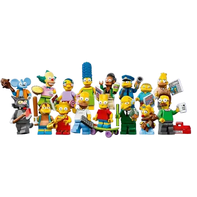 Buy Lego Minifigures Simpsons Series 1 Mini Figures 71005 Rare Retired • 229£