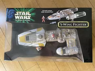 Buy New Star Wars Y-wing Fighter The Power Of The Force Potf2 Rebel Pilot Mint Box • 275.07£
