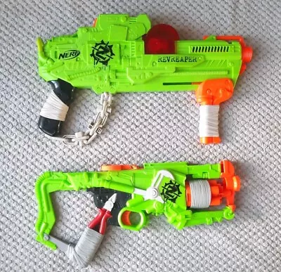 Buy Nerf Zombie Strike Revreaper Gun And Bow - Both Working But Read Description • 12.95£