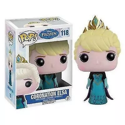 Buy Frozen: FUNKO Pop Coronation Elsa #118 • 81.61£