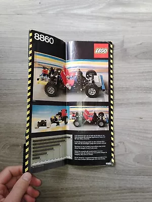 Buy Vintage LEGO Technics 8860 Instruction Notice • 5.06£