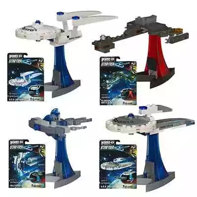 Buy Star Trek Kre-o Micro Builds Complete Set Of 4 Ships Kreo Brand New • 39.95£