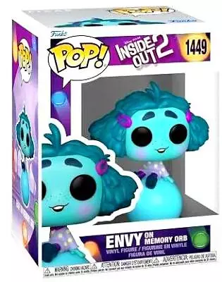 Buy Funko Pop! Disney: Inside Out 2 - Envy On Memory Orb #1449 Vinyl Figure • 16.91£