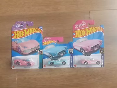 Buy Hotwheels Barbie Extra, 195 Corvette All New & Sealed • 15£