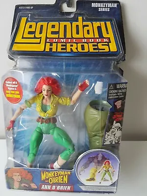 Buy Marvel Legends Legendary Heroes Ann O'Brien Monkey Man Baf Figure Toybiz 2007 • 24.99£