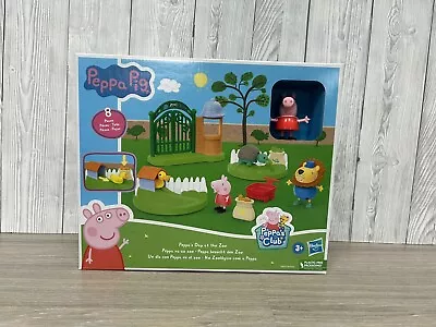 Buy Peppa Pig Peppa's Day At The Zoo Experience Hasbro Kids Toy Figures Lion Duck • 13.50£